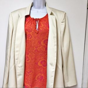 Kasper cream colored blazer